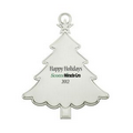 Silver Tree Shape Ornament